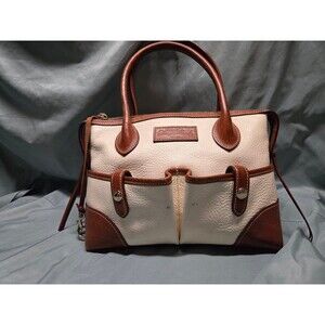 Dooney & Burke Vintage Vachetta Leather Handbag